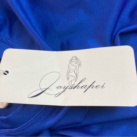 Joyshaper short sleeve crew neck women’s compression top navy blue small - Picture 3 of 7